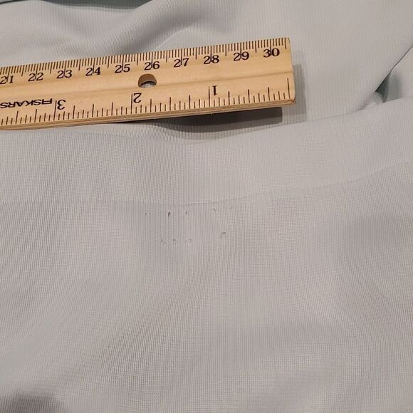 Vintage Vanity Fair XS Pale Blue Nylon Gown With Pockets - Picture 8 of 8